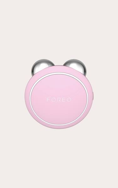  Prettylittlething Foreo Bear Mini Targeted Microcurrent Facial Firming Device Pearl Pink 