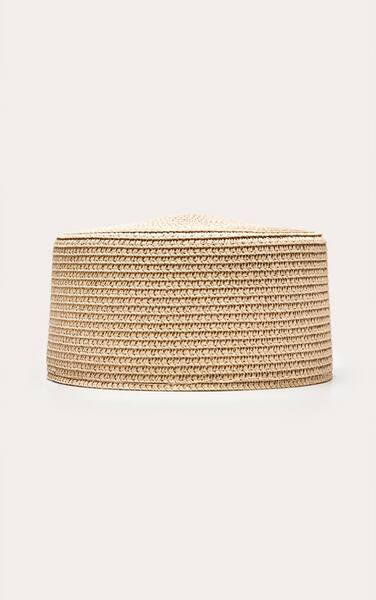  Prettylittlething Natural Straw Hat 