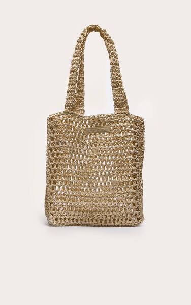  Prettylittlething Prettylittlething Natural Woven Straw Bag 