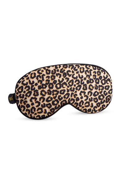  Smug Satin Sleep Mask, Brown 