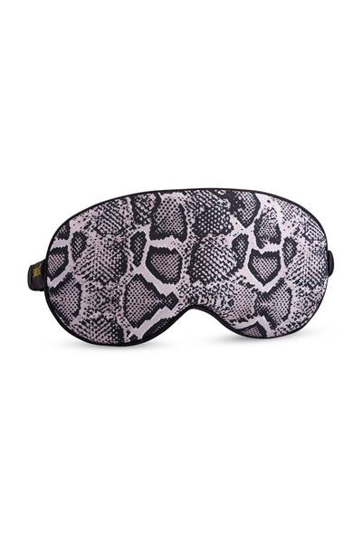  Smug Satin Sleep Mask, Mid Grey 