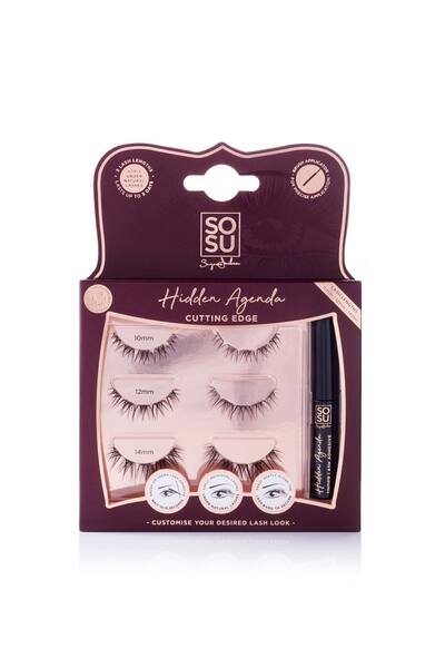  Sosu Cosmetics Hidden Agenda Lashes Cutting Edge 