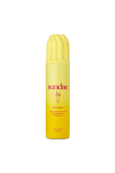  Sundae Piña Colada Shower Foam 265ml, Yellow 