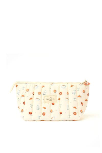  The Flat Lay Co Essential Makeup Pouch - Patisserie 