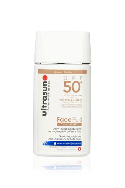  Ultrasun Tinted Face Fluid Spf50+, Honey 