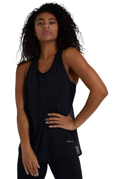  Wolf & Whistle Black Jersey 'vest' 