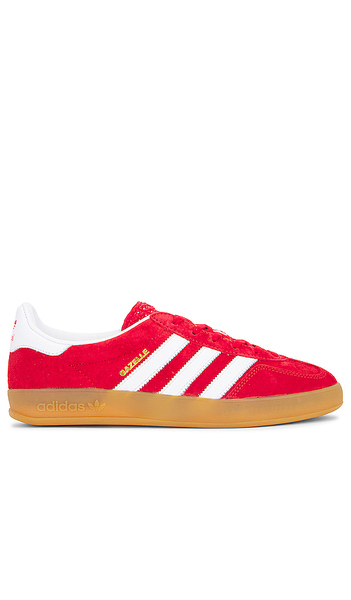  Adidas Originals Gazelle Indoor In Red. Size 11. Also In Mens 8.5 / Womens 9.5, Mens 9 / Womens 10, Mens 9.5 / Womens 10.5, Mens 10 / Womens 11, Mens  