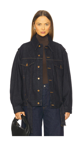  Agolde Merritt Jacket In Blue. Size Xs. Also In S, M, L, Xl. 