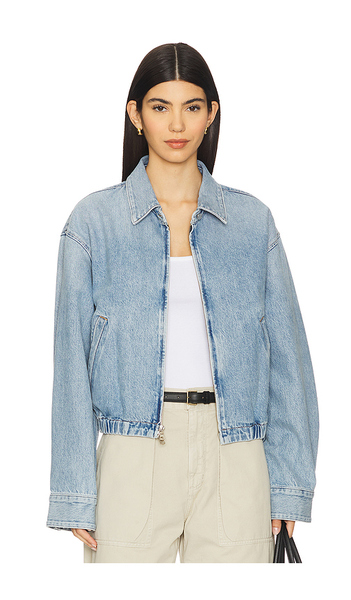  Agolde Nile Jacket In Blue. Size M. Also In L, Xl. 