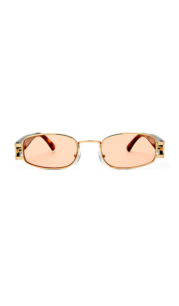  Aire Sirius Sunglasses In Metallic Gold. 