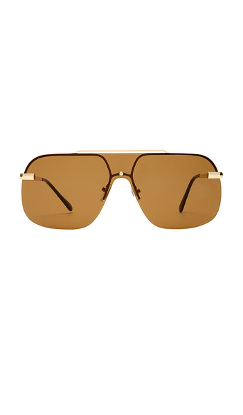 Aire Venatici Sunglasses In Brown. 