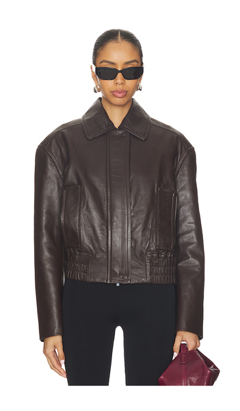  A.l.c. Otto Jacket In Brown. Size S. Also In Xs. 