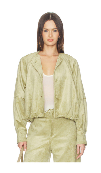  Alexis Cruz Jacket In Sage. Size Xs. Also In S, M, L, Xl. 