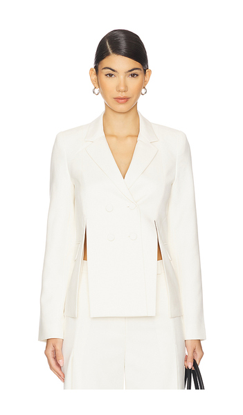  Alexis Joaquin Jacket In Ivory. Size S. Also In Xs, M, L, Xl. 
