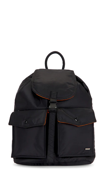  Alpha Industries Nylon Backpack In Black. 