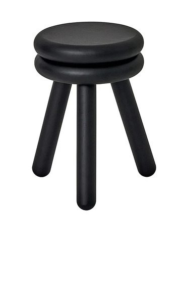  Areaware Tall Pluma Stool In Black. 