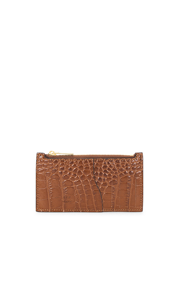  Atp Atelier Moscosi Card Holder In Brown. 