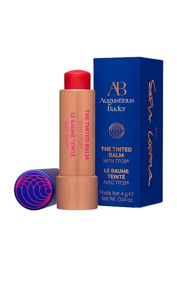  Augustinus Bader The Tinted Lip Balm In Red. 