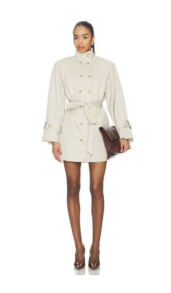  Auteur Studio Auteur Blaise Jacket In Neutral. Size S. Also In Xs, M. 