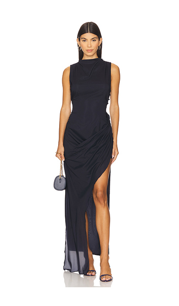  Auteur Studio Bruna Dress In Navy. Size S. Also In Xs. 