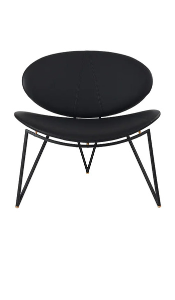  Aytm Semper Lounge Chair In Black. 