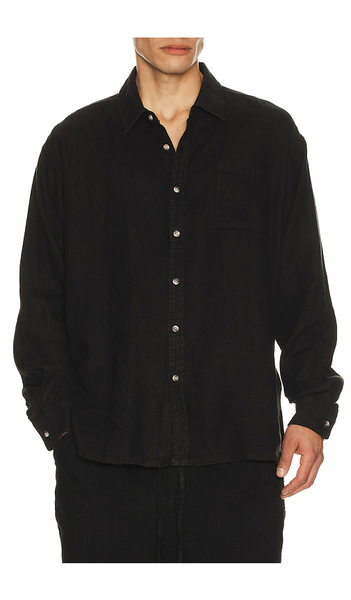  Bather Core Leisure Shirt In Black. Size L. Also In Xxl/2x. 