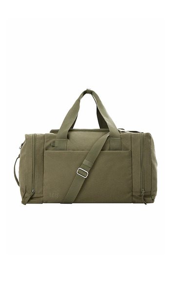  Beis The Utility Duffle In Olive. 