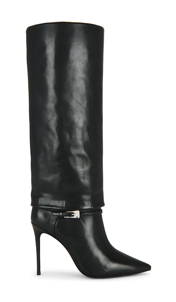  Black Suede Studio Simone 100 Boot In Black. Size 40. Also In 41. 