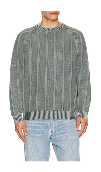  Bound Melvin Washed Sweater In Grey. Size S. Also In M, Xl/1x. 