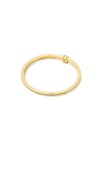  Bracha Tribecca Two Tone Bracelet In Metallic Gold. 