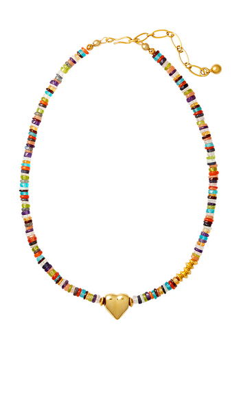 Brinker + Eliza Confetti Necklace In Multi. 