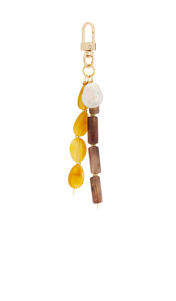  Casa Clara Chiara Keychain In Neutral. 