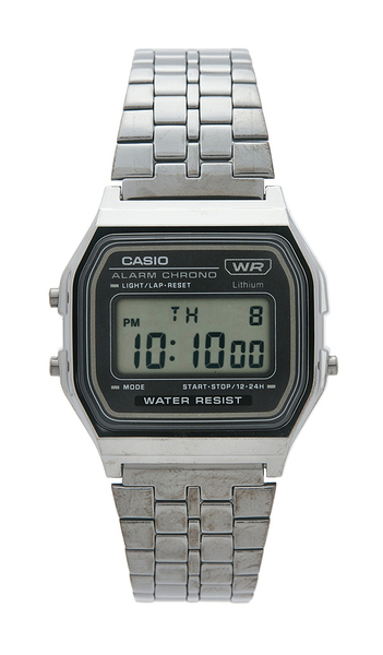  Casio A158 Series Watch In Black. 