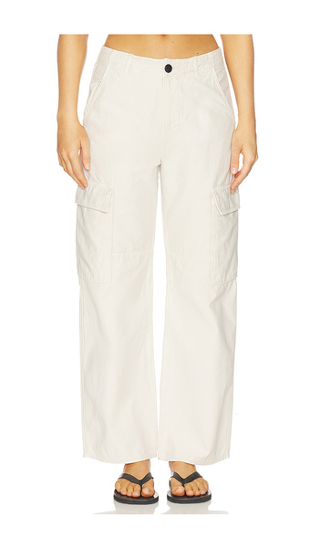  Citizens Of Humanity Esme Cargo Trouser In Ivory. Size 23. Also In 24, 25, 26, 27, 28, 29, 30, 33, 34. 