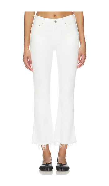  Citizens Of Humanity Goldie Kick Flare Ankle Jeans In White. Size 23. Also In 24, 25, 26, 27, 28, 31, 33, 34. 