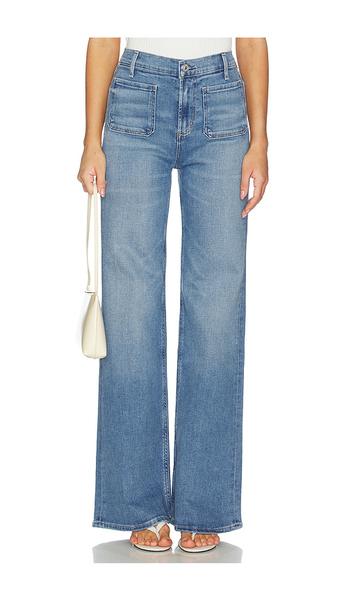  Citizens Of Humanity Kimberly Patch Pocket Flare Jeans In Blue. Size 32. Also In 33, 23, 24, 25, 26, 27, 29, 30, 31, 34. 