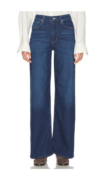  Citizens Of Humanity Lyra Wide Leg Long Jeans In Blue. Size 24. Also In 25, 26, 27, 28, 29, 30, 31, 32, 33, 34. 