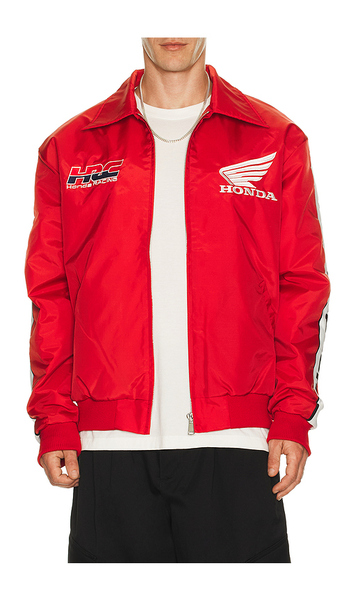  Cptn Apparel Crew Chief Jacket In Red. Size L. Also In S, M, Xl/1x. 