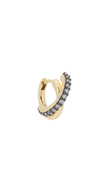  Demarson Jude Hoop Earring In Multi. 