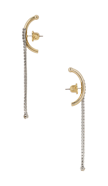  Demarson Melissa Earrings In Metallic Gold. 