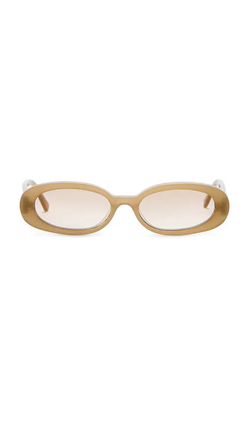  Devon Windsor Lima Sunglasses In Beige. 