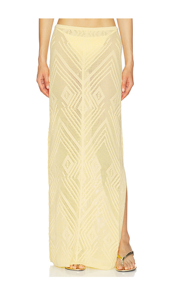  Devon Windsor Vie Skirt In Yellow. Size Xs. Also In M, L, Xl. 