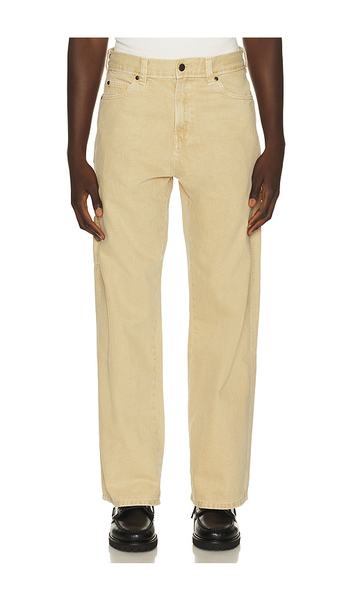  Dickies 1993 Loose Straight Carpenter Jean In Tan. Size 28x32. Also In 30x32, 32x32, 34x32, 36x32, 38x32. 