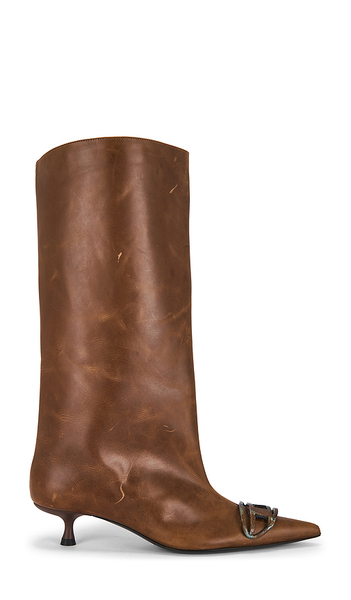  Diesel Love Boot In Brown. Size 35. Also In 41. 