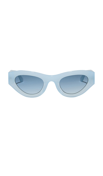  Diff Eyewear X For Love & Lemons Cat Eye Sunglasses In Blue. 