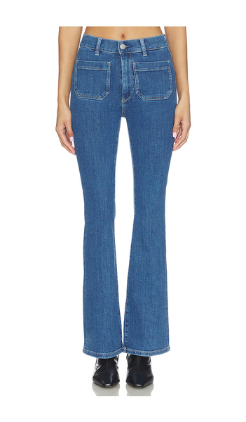  Dl1961 Bridget High Rise Bootcut Instasculptâ¢ Jeans In Blue. Size 23. Also In 24, 25, 26, 27, 29, 30, 32. 