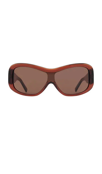  Dmy Studios Nina Sunglasses In Rust. 
