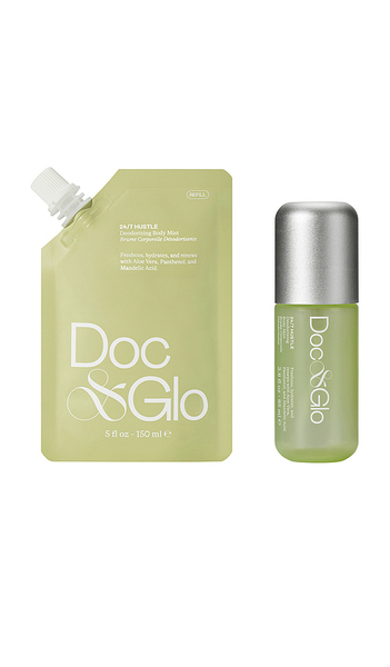  Doc & Glo 24/7 Hustle Deodorizing Body Mist Refill Pouch In Beauty: Na. 