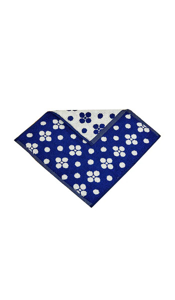  Dusen Dusen Lisa Washcloth In Navy. 