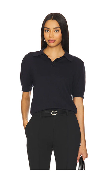  Eaves Emileigh Polo In Navy. Size Xs. Also In S, M. 